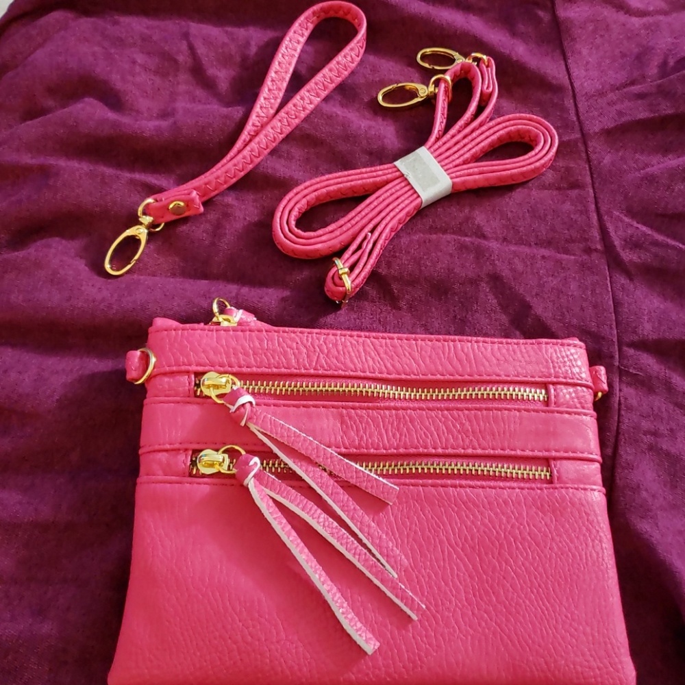 Pink Convertible Bag